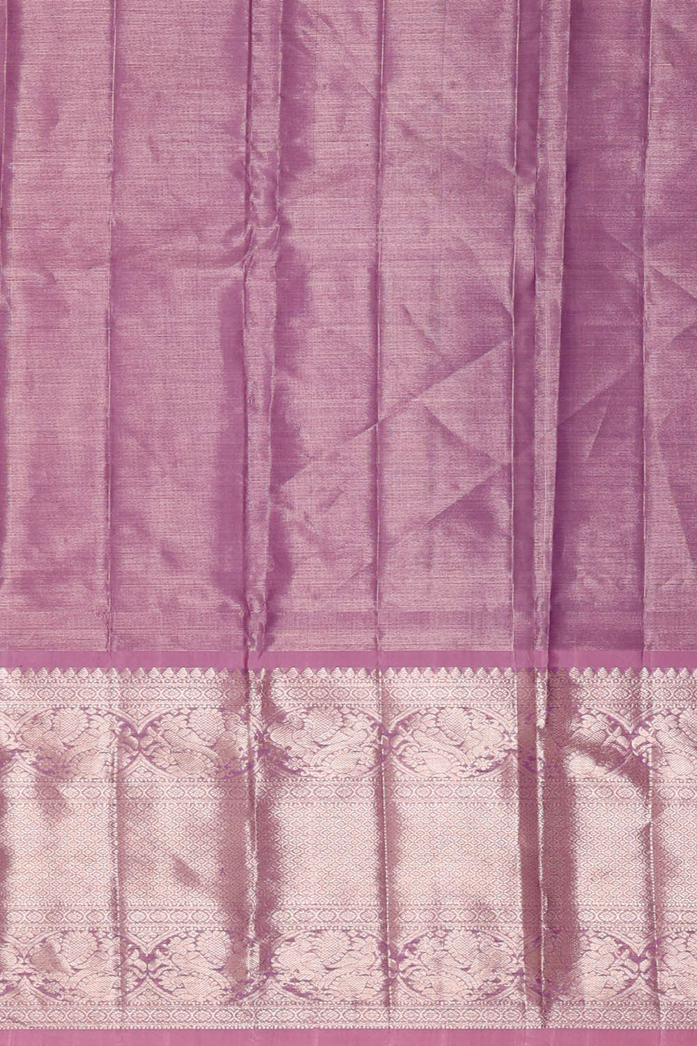 Kanchipattu Purple Tissue Brocade Saree