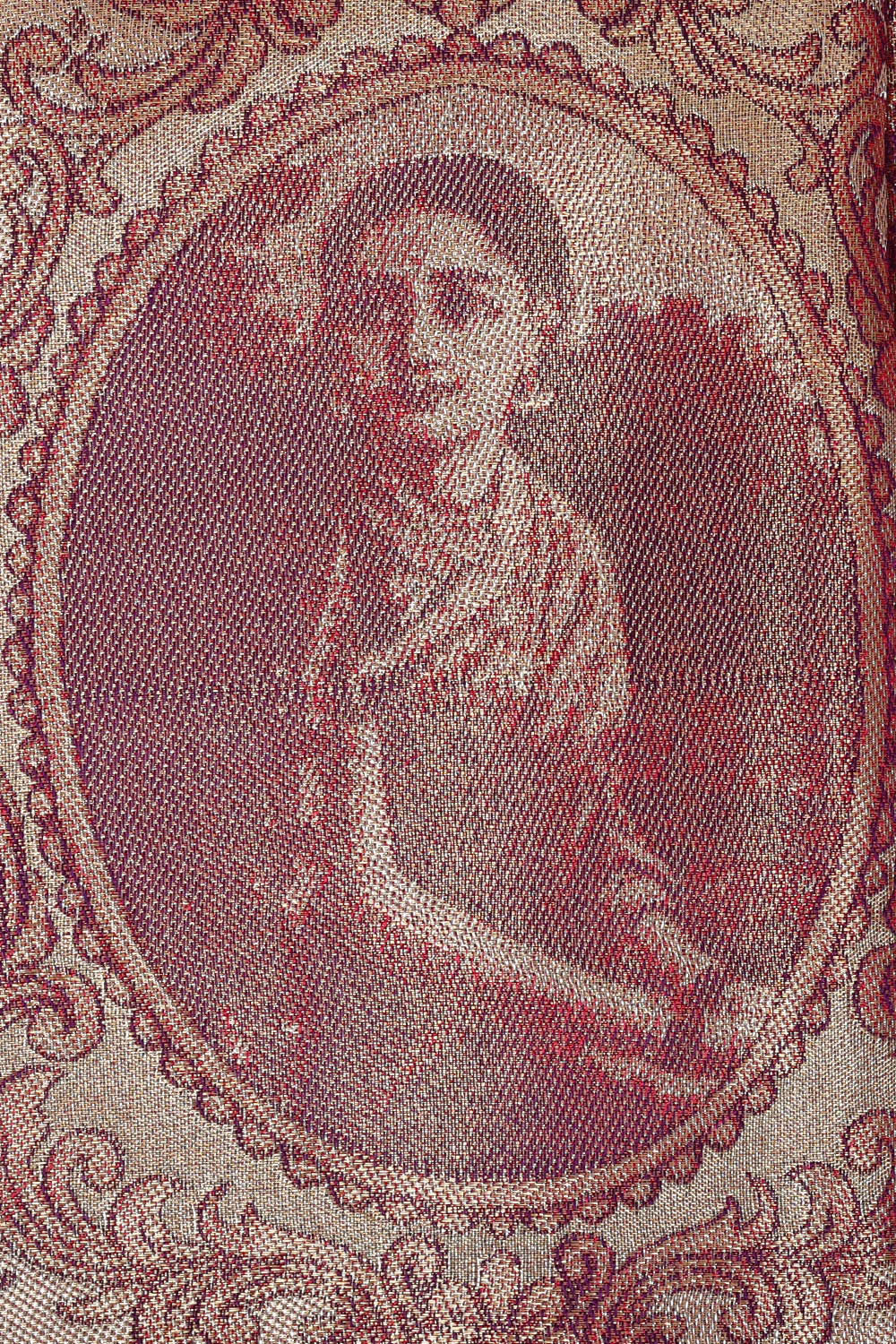 Image of Kanchipattu Gold Tissue Brocade Saree
