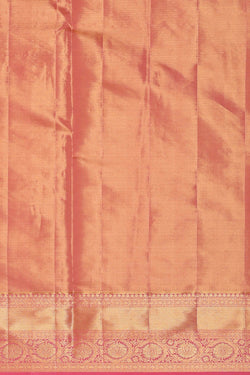 Image of Kanchipattu Gold Tissue Brocade Saree