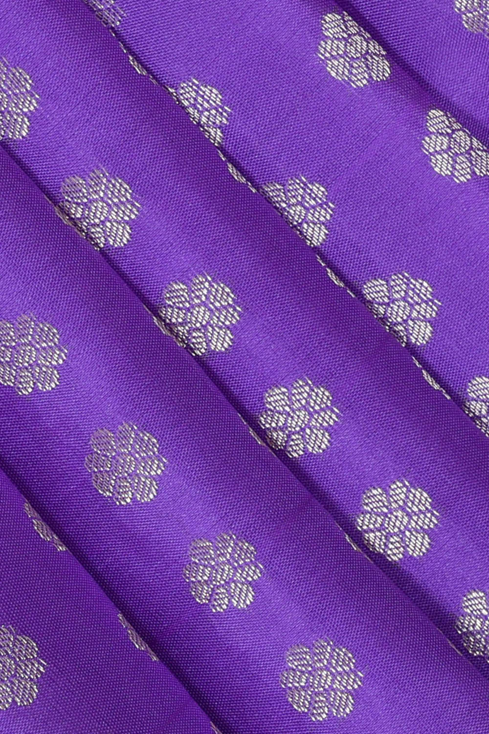 Kanchipattu Lavender Brocade Saree