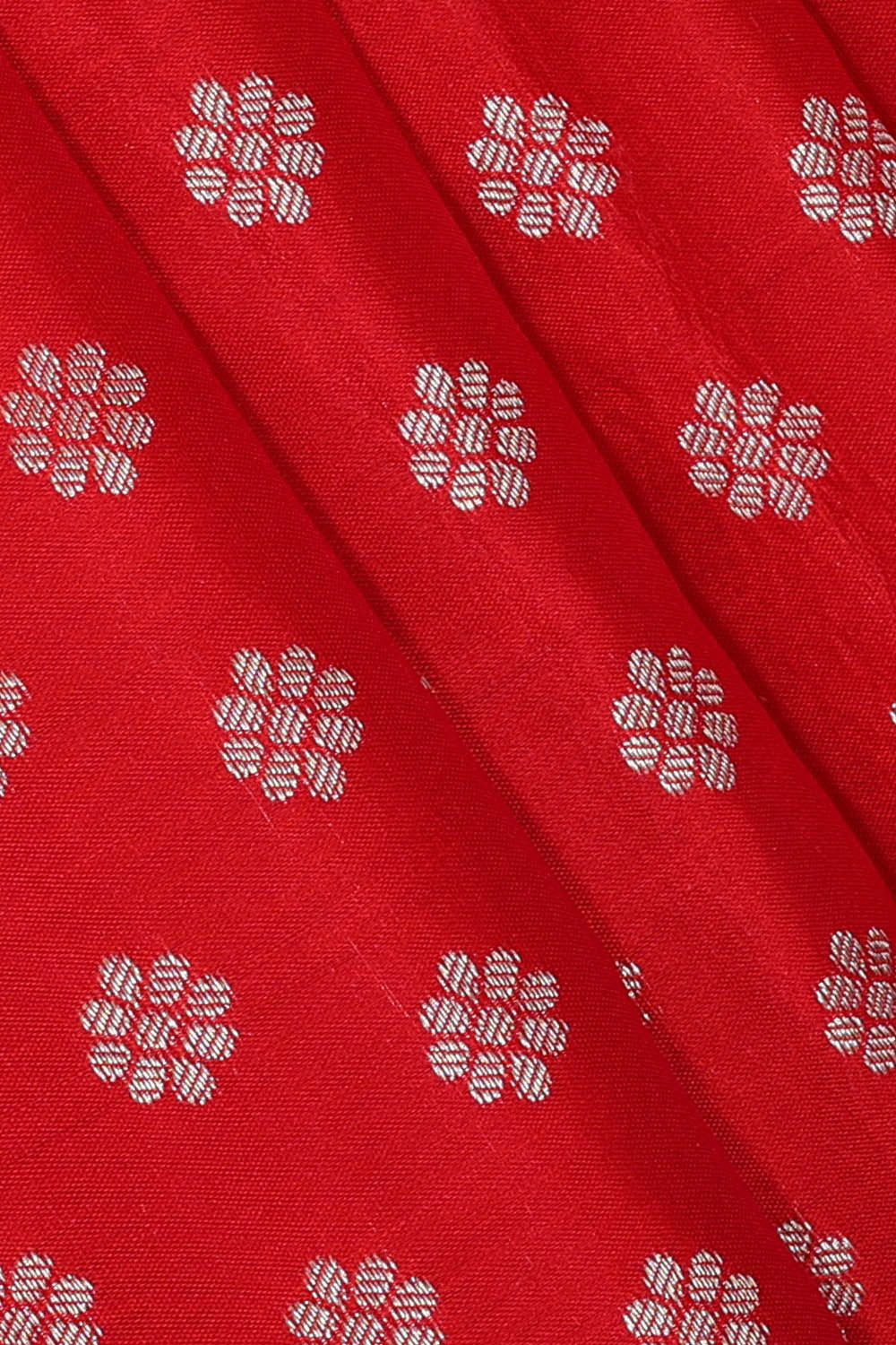 Kanchipattu Red Brocade Saree