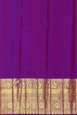 Image of Kanchipattu Mustard Yellow Brocade Saree