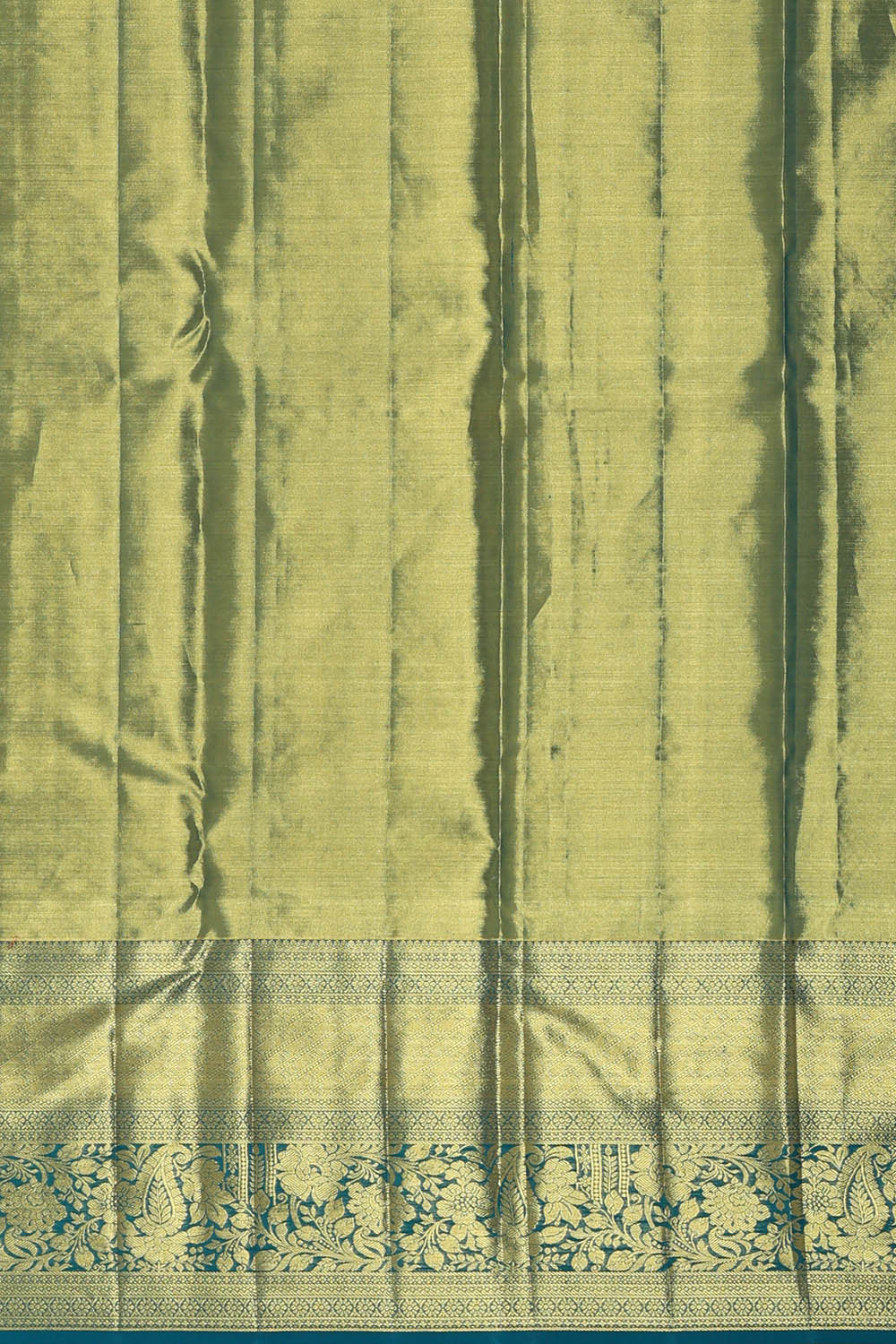 Image of Kanchipattu Peach Tissue Brocade Saree