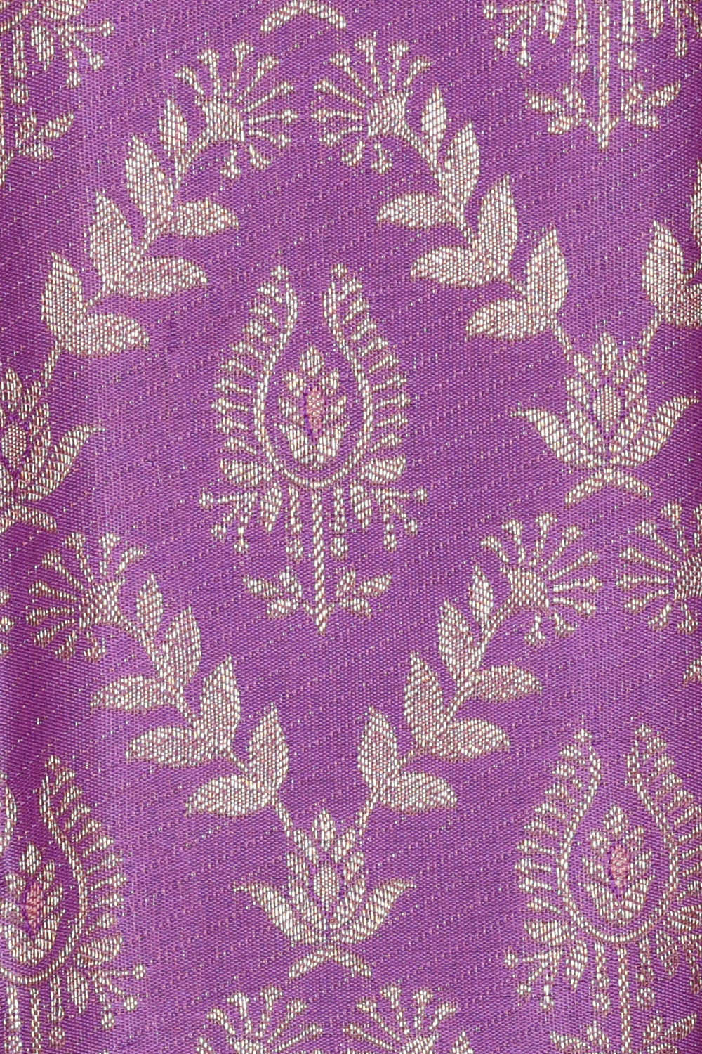 Image of Kanchipattu Lavender Brocade Saree
