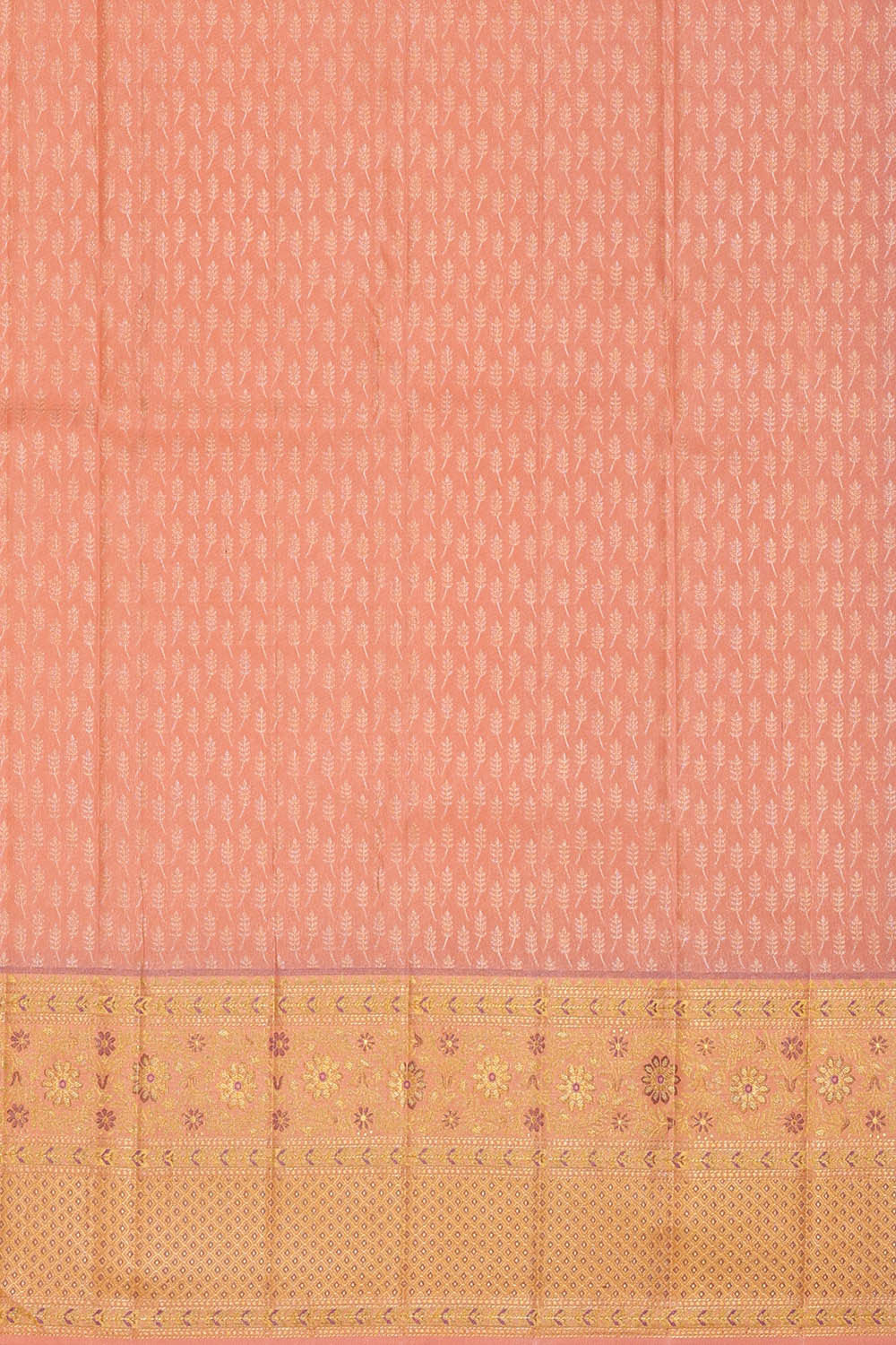 Image of Kanchipattu Lavender Brocade Saree