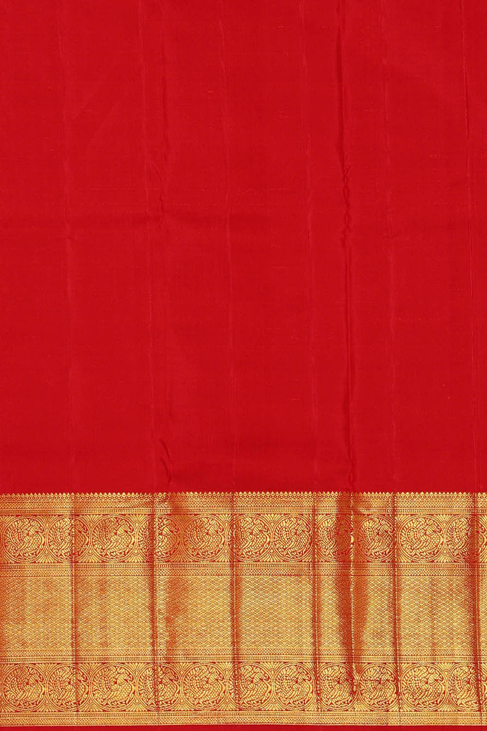 Kanchipattu Red Brocade Saree