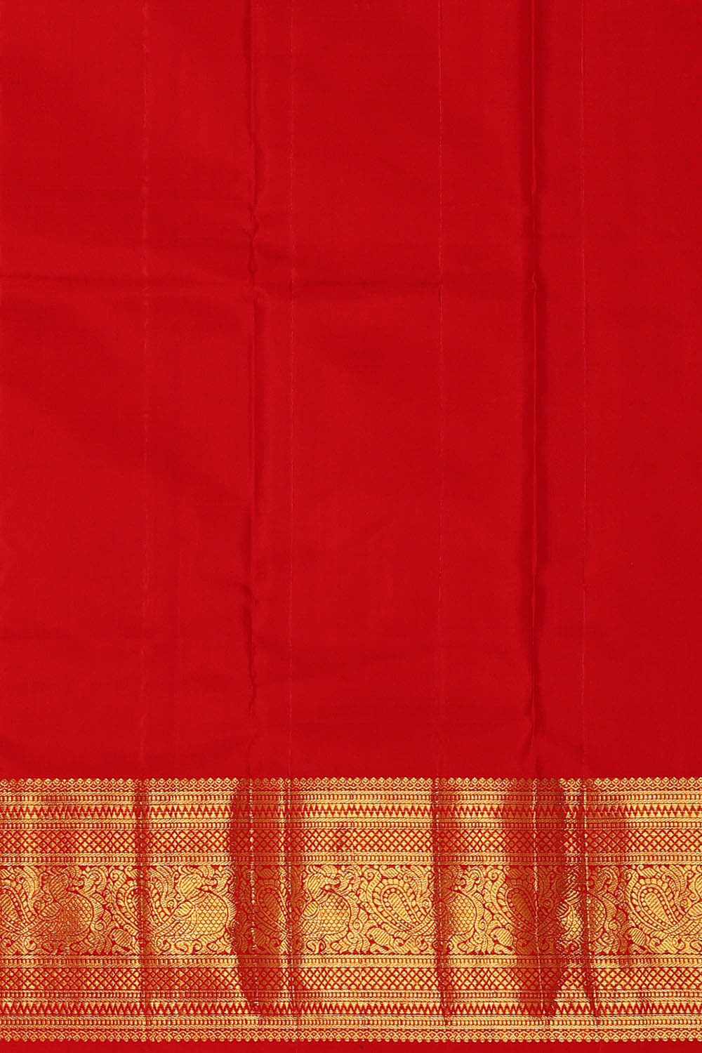 Kanchipattu Red Brocade Saree