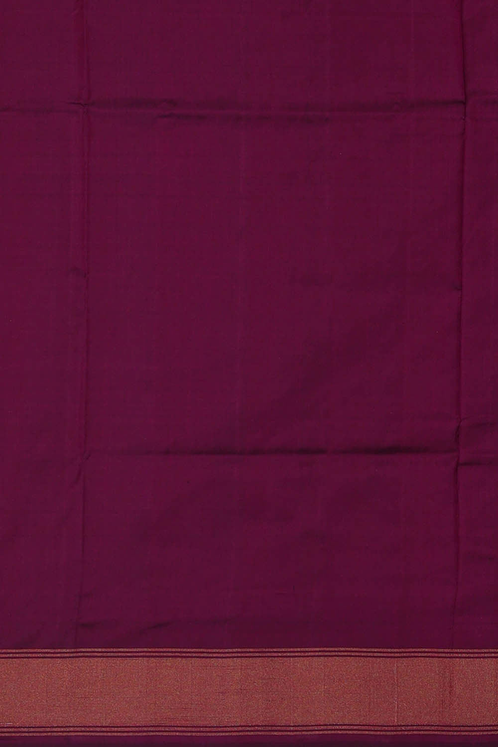 Image of Ikat Silk Purple Saree
