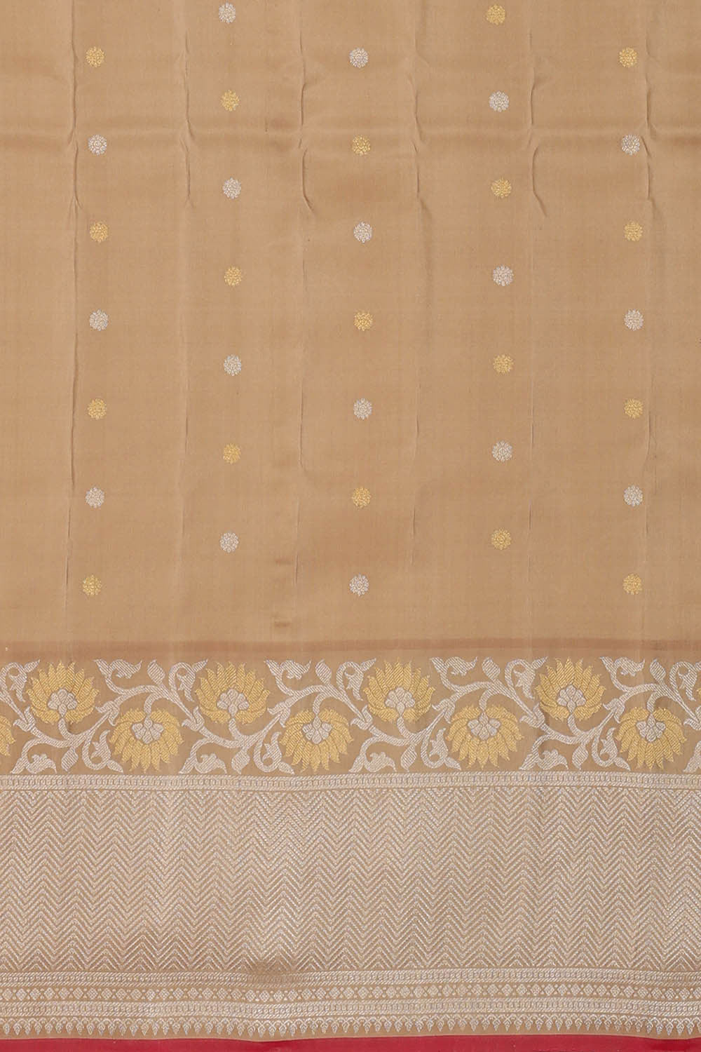 Image of Gadwal Silk Green Saree