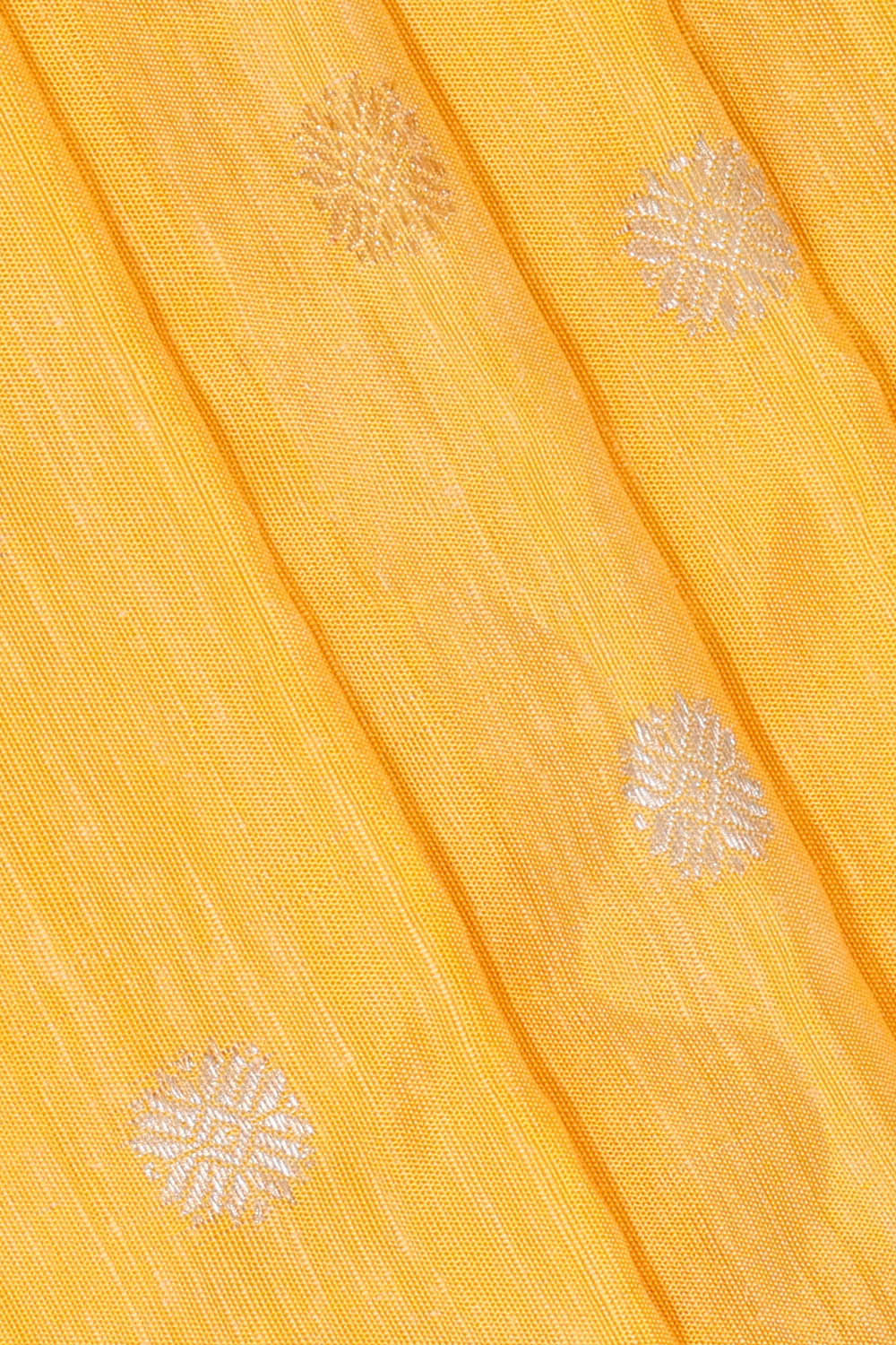 Gadwal Silk Yellow Saree