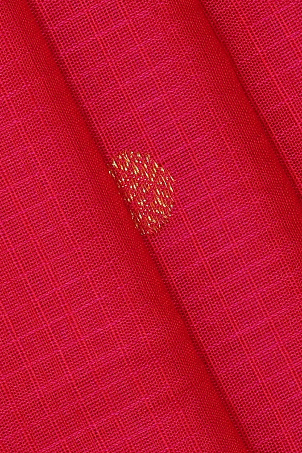 Gadwal Silk Cotton Reddish Pink Saree
