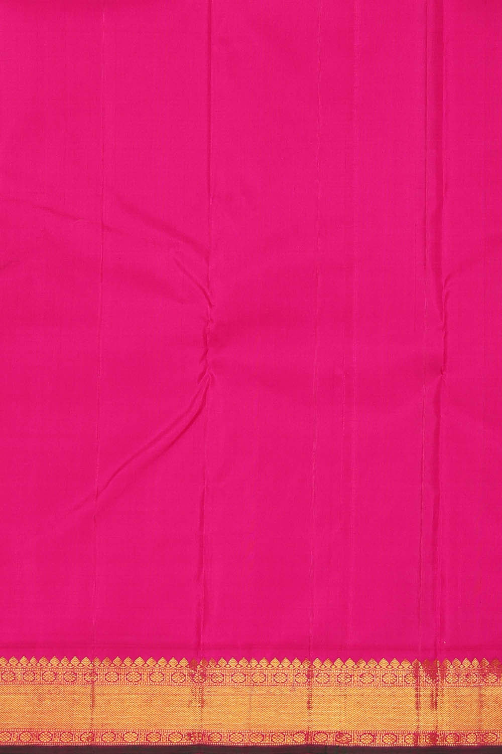 Image of Gadwal Silk Cream Saree