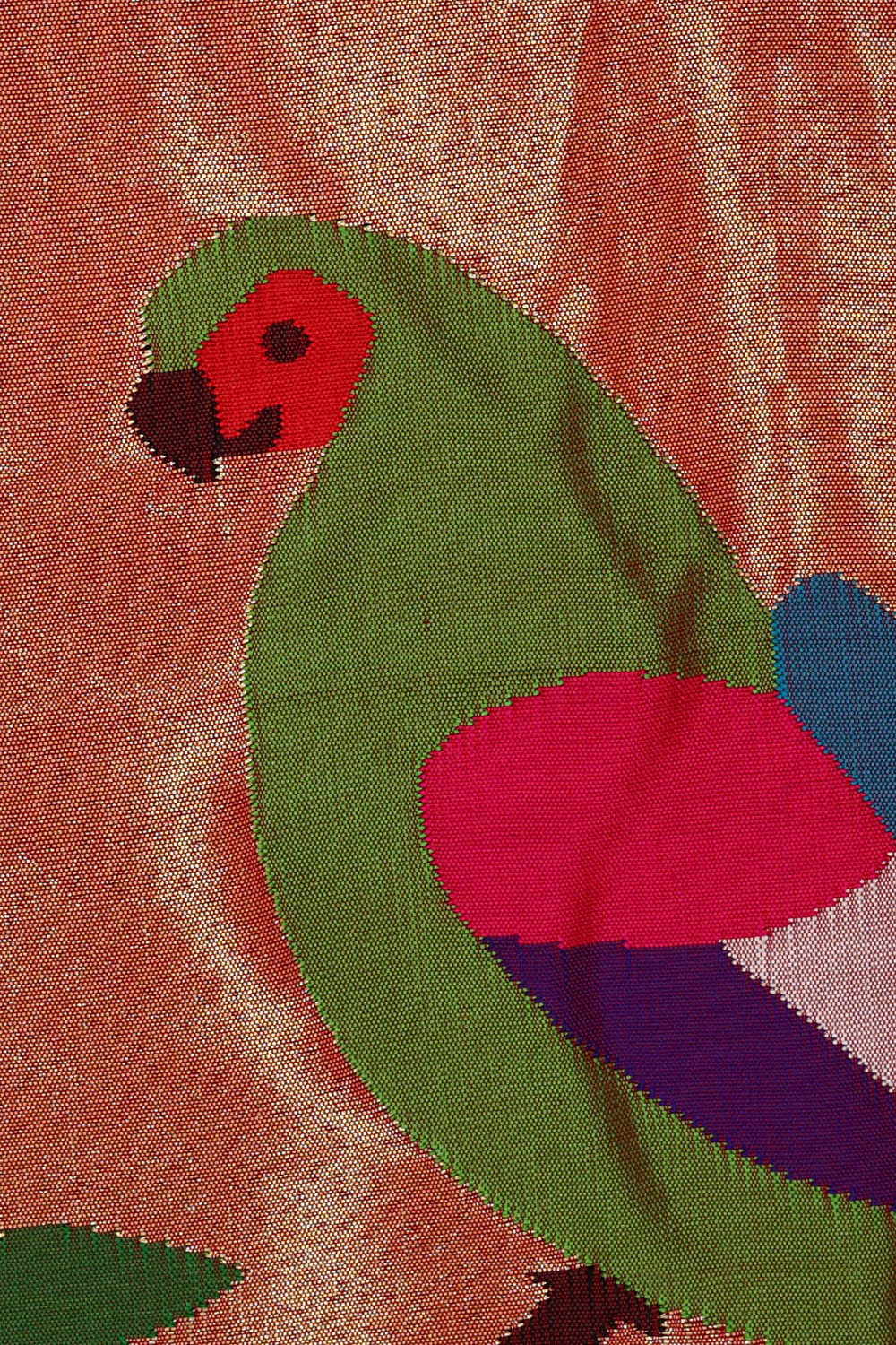 Image of Paithani Silk Magenta Saree