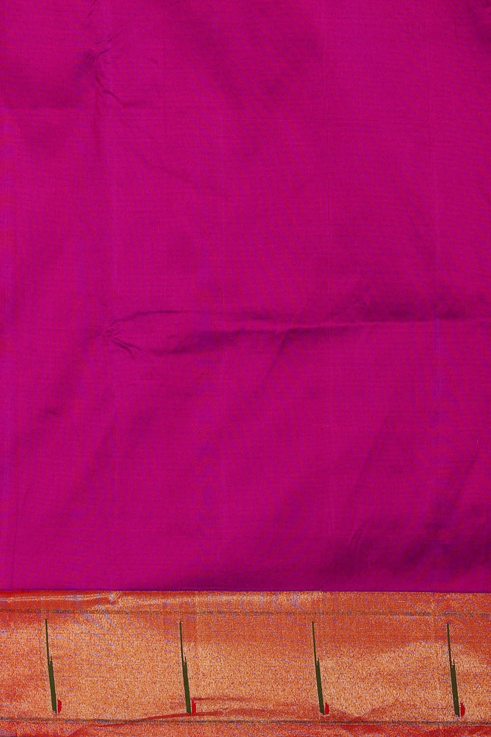 Image of Paithani Silk Magenta Saree