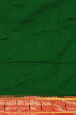 Image of Paithani Silk Green Saree