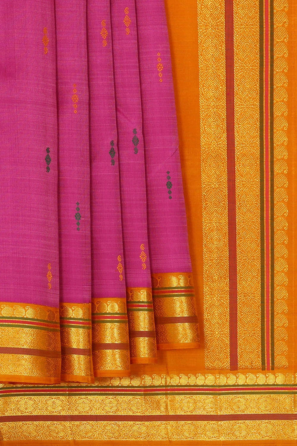 Image of Pink Arani Silk Saree