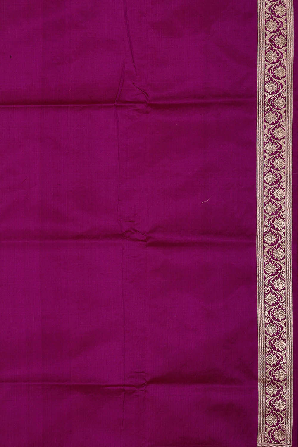 Banarasi Silk Dark Magenta Saree