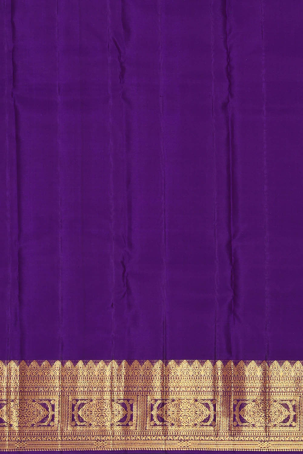 Kanchipattu Purple Brocade Saree