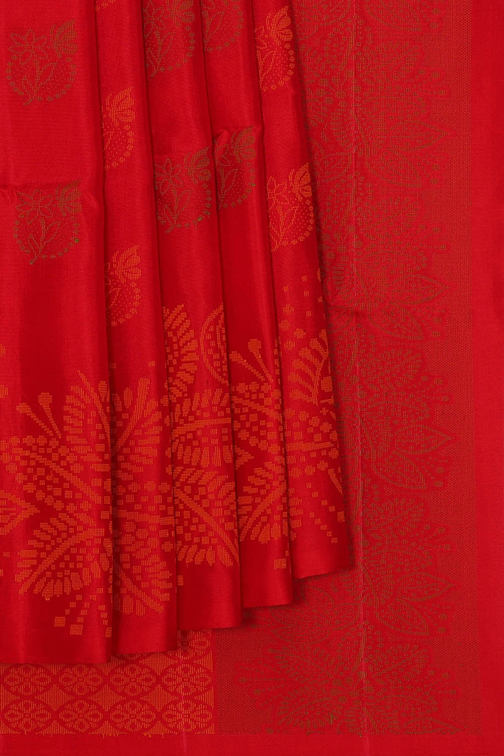 Red Silk Saree