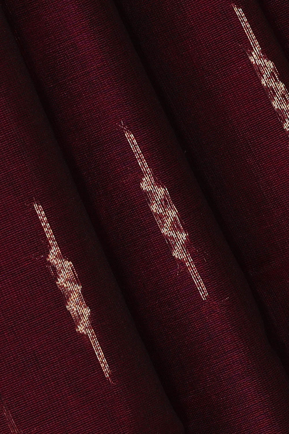 Image of South Cotton Silk Wine Purple Saree