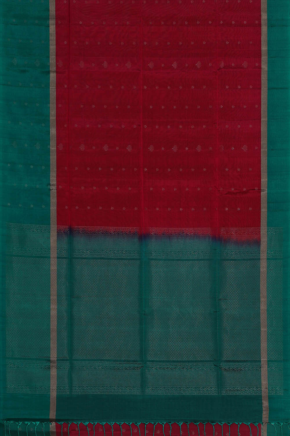 Maroon Silk Saree