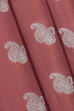 Image of Kanchipattu Brown Brocade Saree
