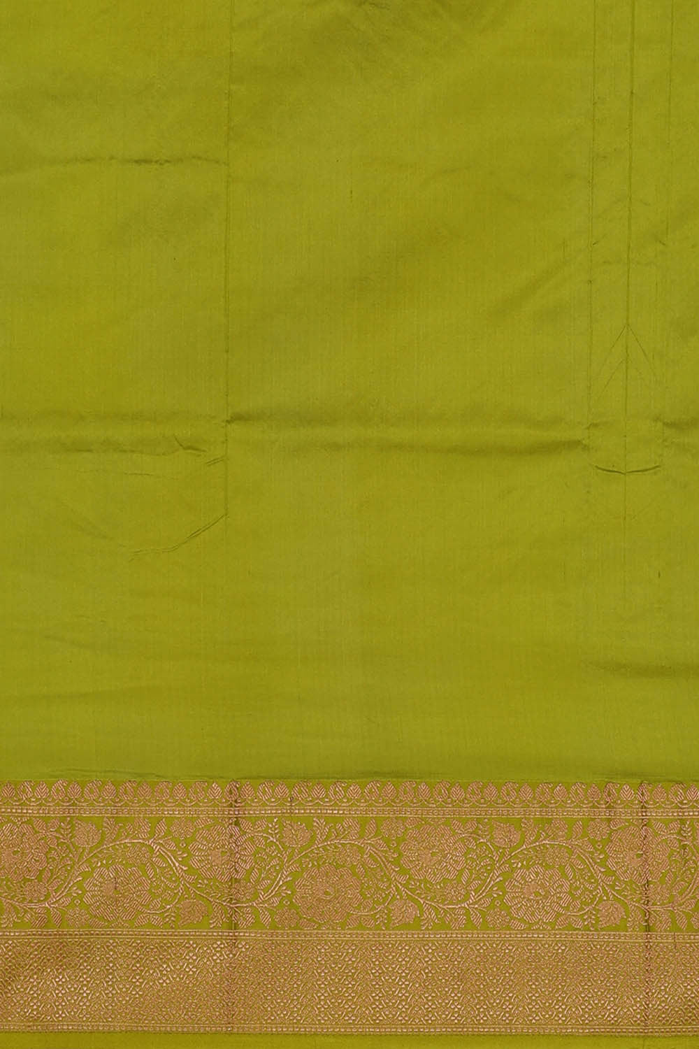 Banarasi Khatan Silk Dark Green Saree