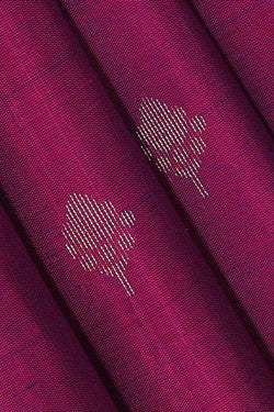 Image of Magenta Silk Saree