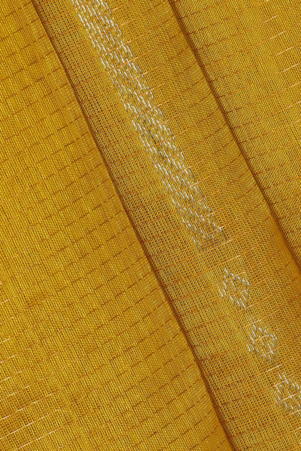 Kuppadam Yellow Saree