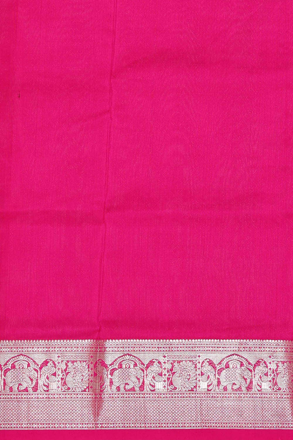 Image of Venkatagiri Silk Dark Bottle Green Saree