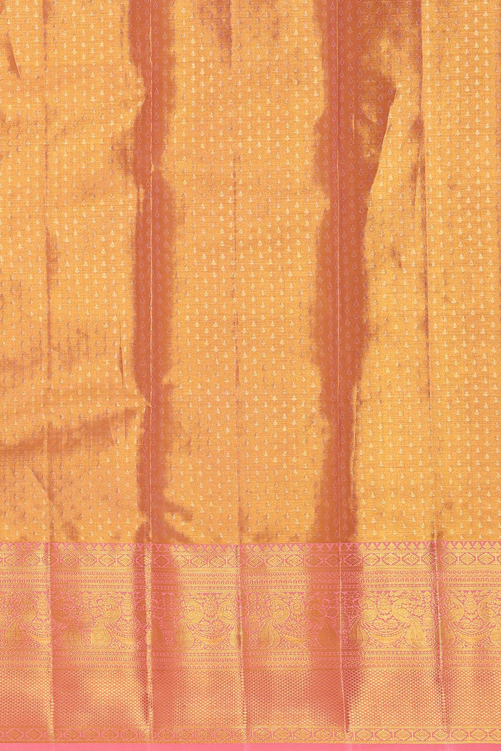 Image of Kanchipattu Sea Green Tissue Brocade Saree