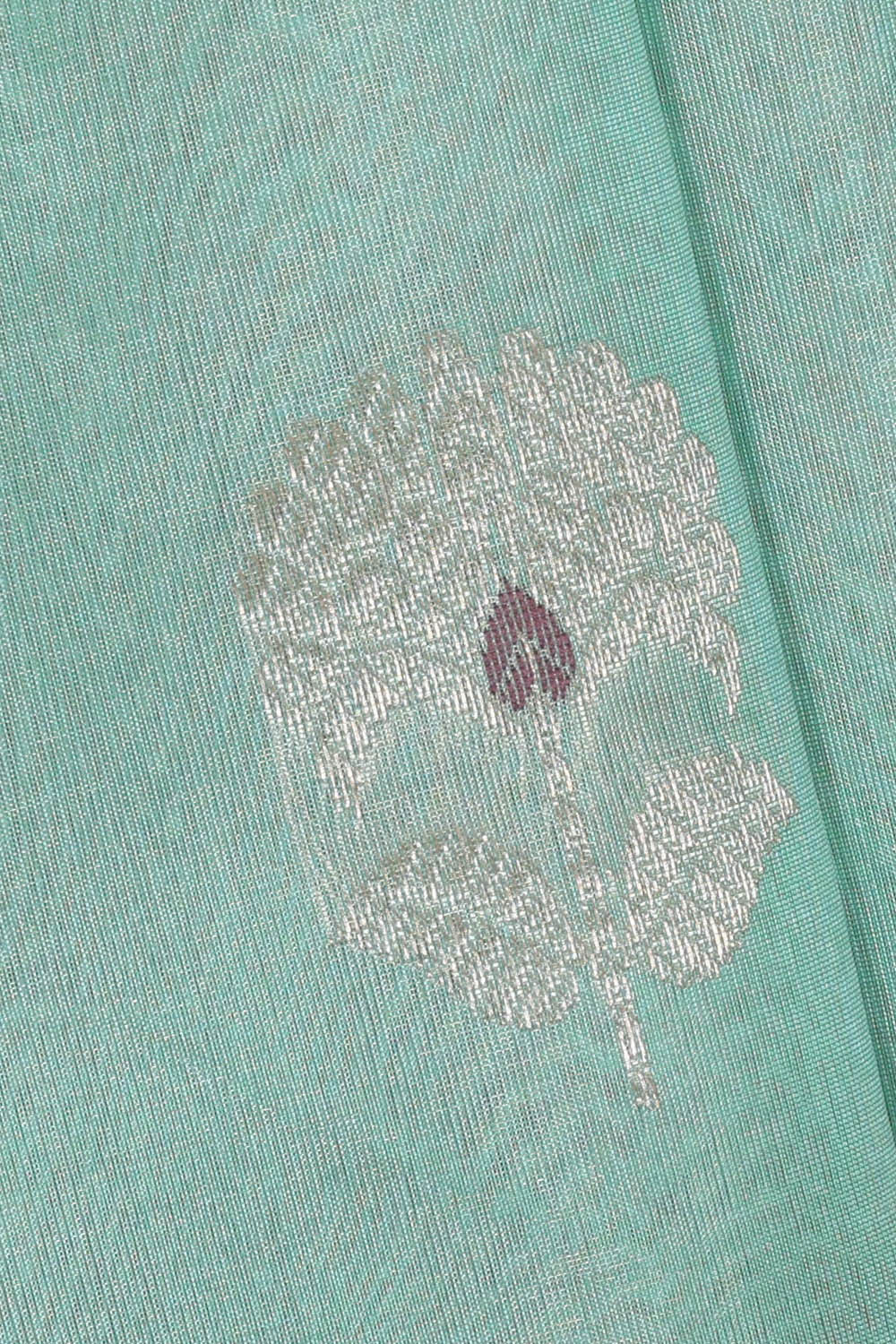 Chanderi Silk Light Sea Green Saree