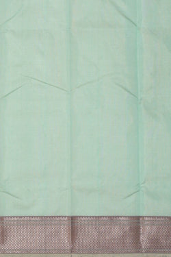 Image of Chanderi Silk Light Sea Green Saree