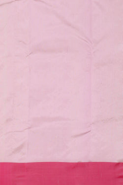 Image of Chanderi Silk Soft Pink Saree
