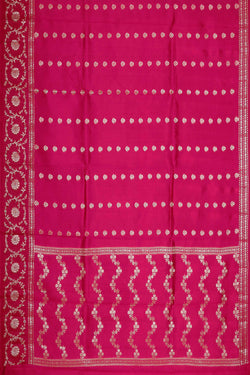 Image of Rani Pink Silk Saree