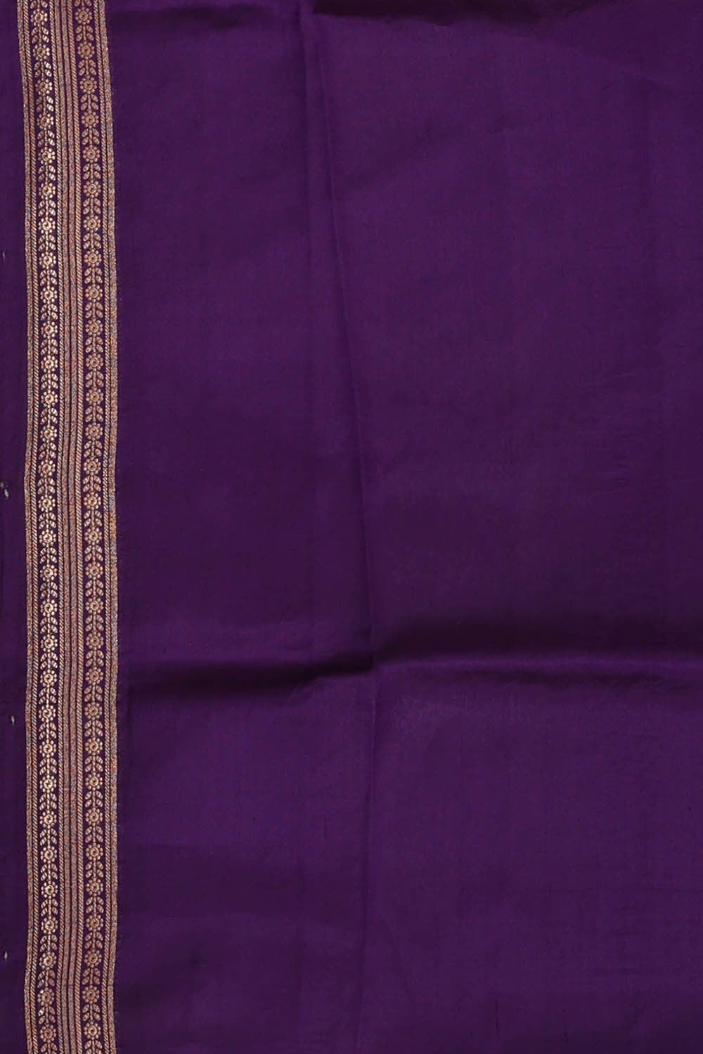 Violet Silk Saree