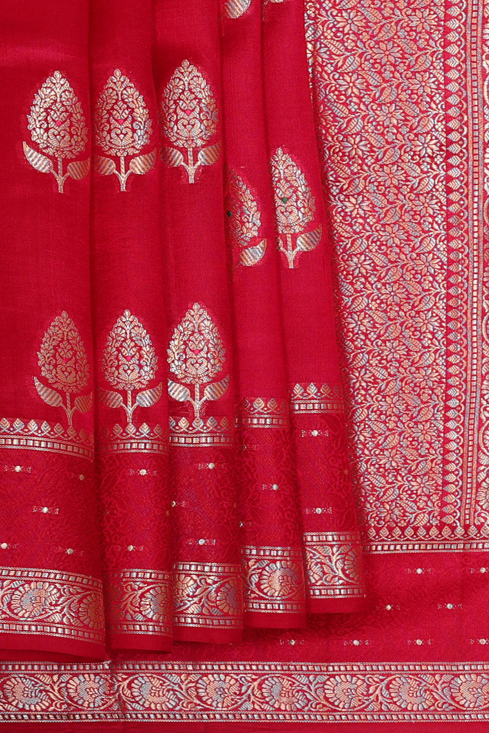 Red Silk Saree