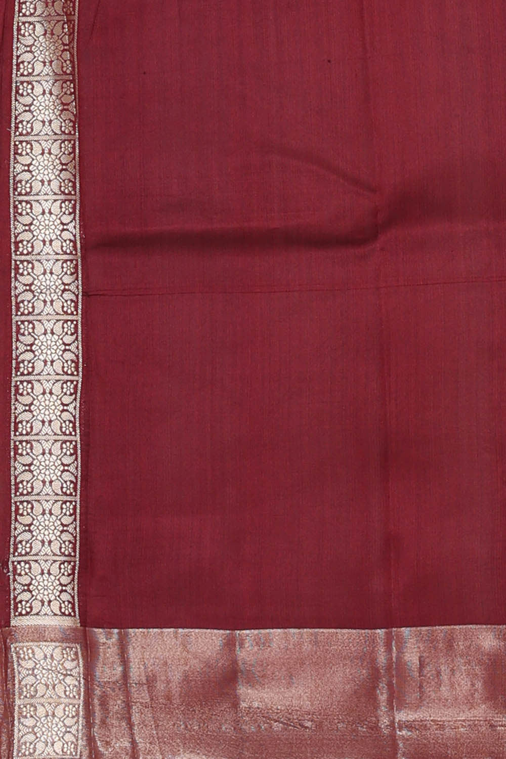 Image of Maroon Silk Saree