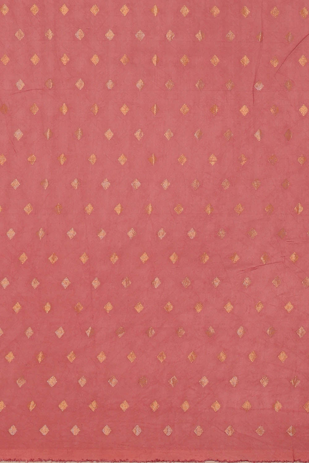 Image of Tissue Georgette Coral Pink Saree