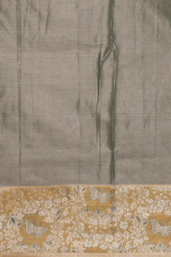 Image of Pink Silk Embroidered Saree