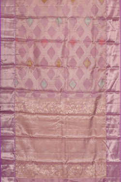 Image of Kanchipattu Lavender Tissue Brocade Saree
