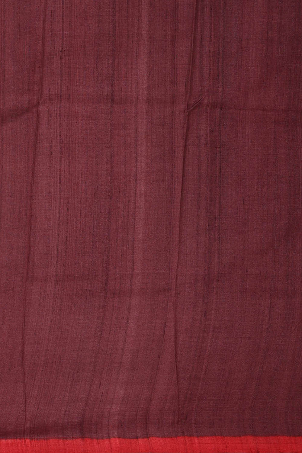 Image of Printed Tussar Peach Saree