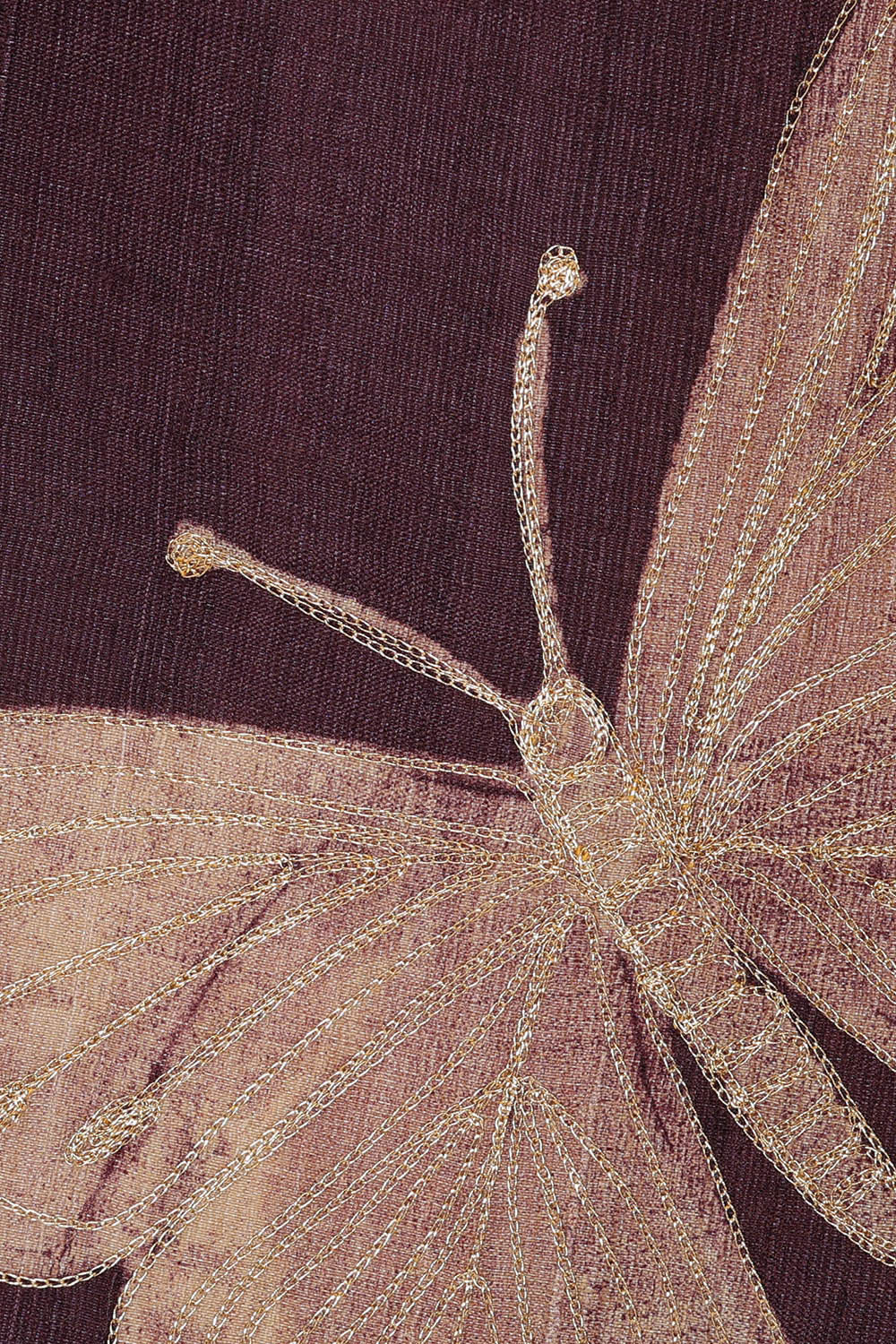 Image of Printed Tussar Multicolour Saree