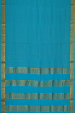 Image of Binny Crepe Sky Blue Saree