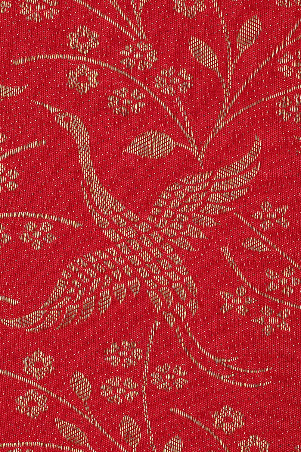 Image of Kanchipattu Red Brocade Saree