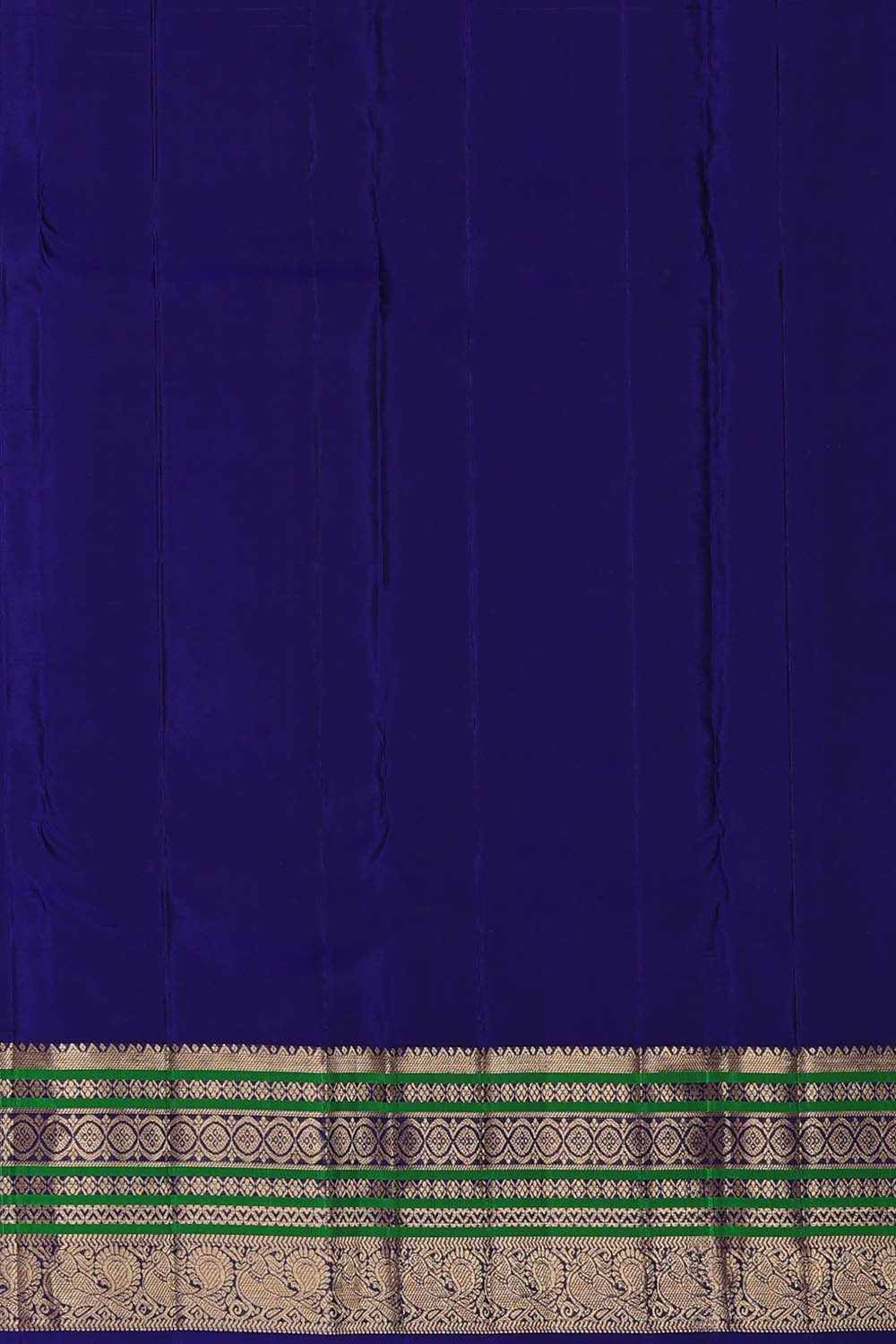 Kanchipattu Dark Cream Brocade Saree