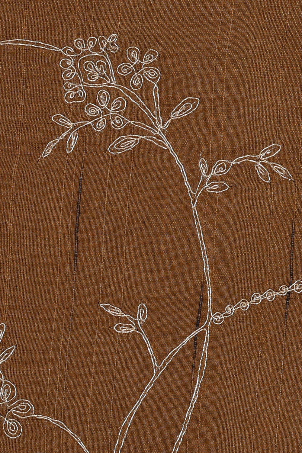 Image of Light Brown Silk Saree