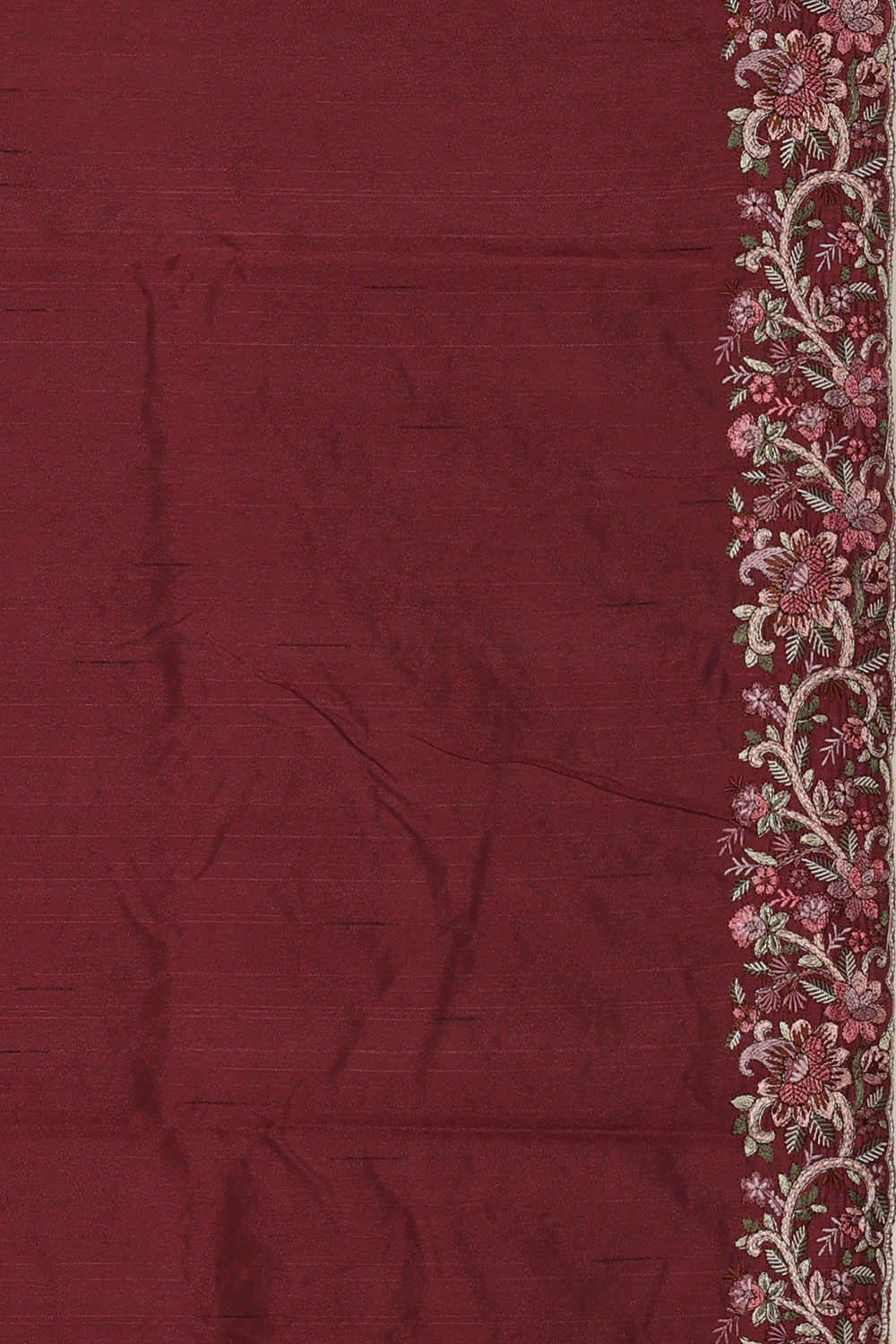 Image of Light Brown Silk Saree