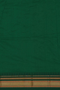 Image of Narayanpet Silk Orange Saree