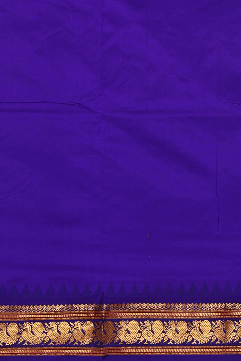 Image of Narayanpet Silk Peach Saree